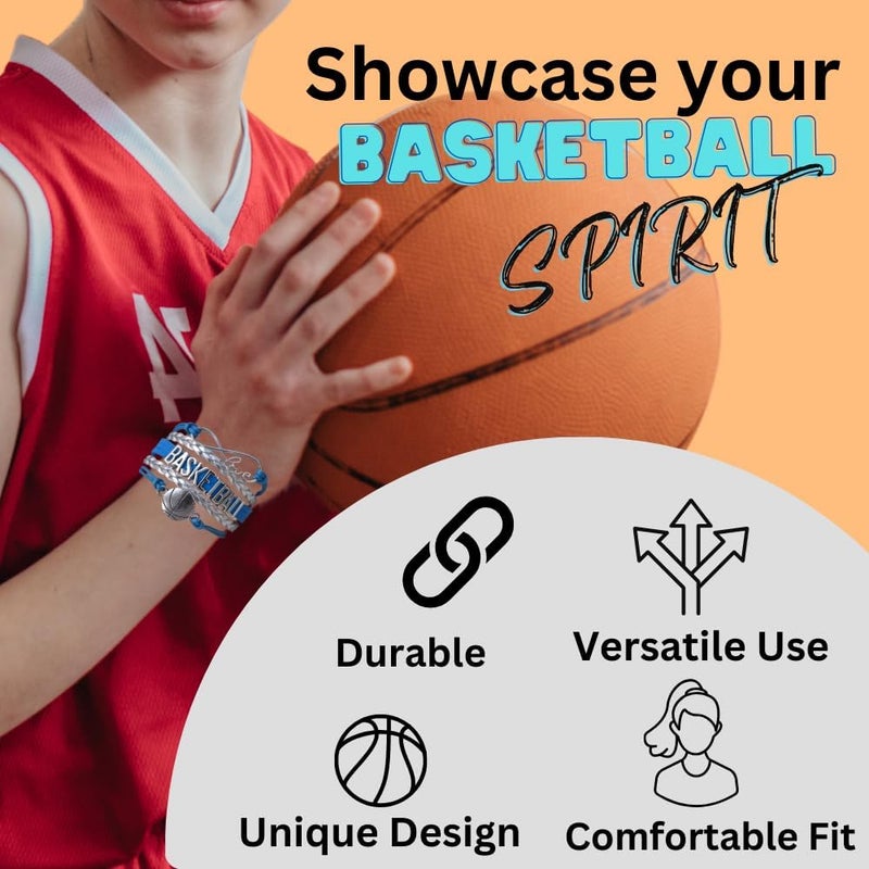 Infinity Collection - Basketball Bracelet Gift for Team and Players - Image 4